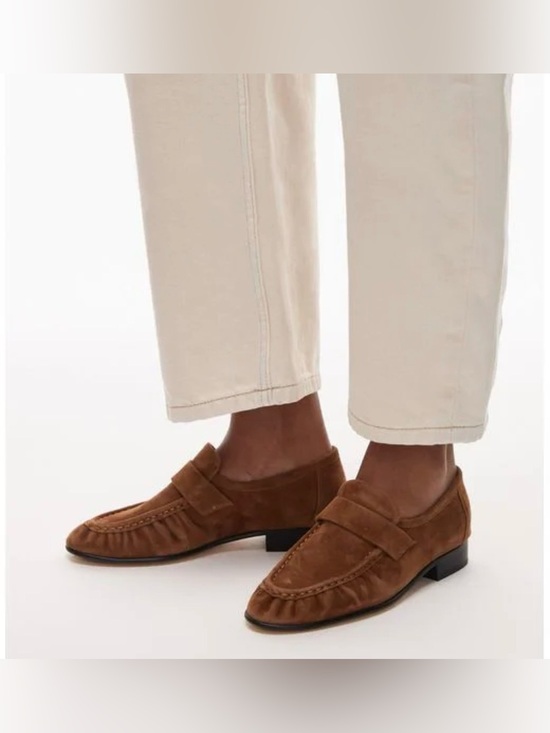 Tony Bianco Shoes - Tony Bianco GATSBY BROWN SUEDE LOAFER SLIP ON SHOES 7.5 NEW